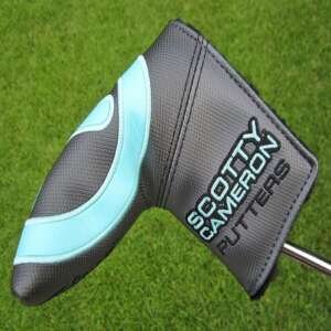 Scotty Cameron Tour Only GSS Grey & Tiffany Industrial Circle T Blade Headcover