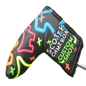 Scotty Cameron Custom Shop Neon Dancing Junk Yard Dog Blade Headcover
