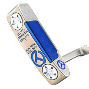 CONCEPT 1 SSS Chromatic Bronze with an experimental Blue SSS insert & Topline